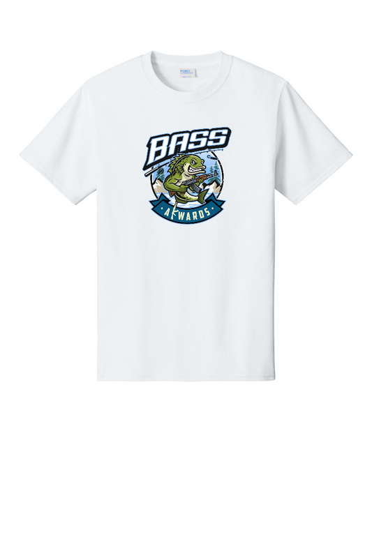 Bass Akwards White Cotton T-Shirt