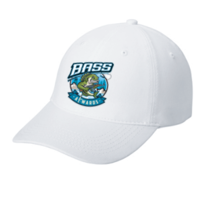 Bass Akwards Hat- White